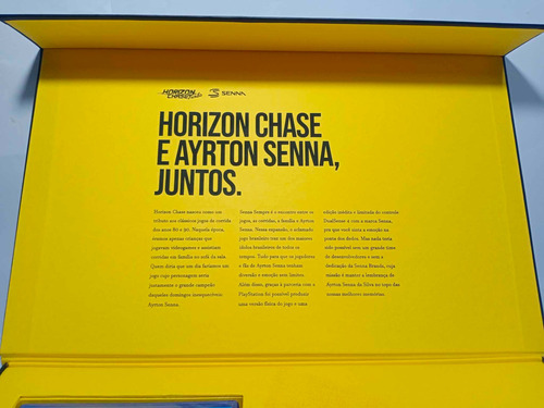 Kit De Imprensa Horizon Chase Senna Sempre (1/50 Raríssimo) (Usado)