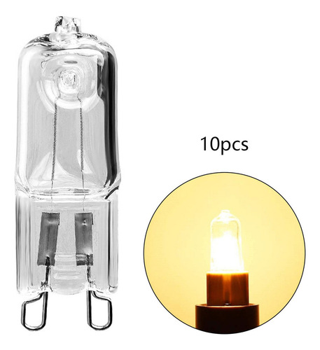 2 X 10 Unidades G9 Lâmpadas Halógenas De 18 W Lâmpadas De