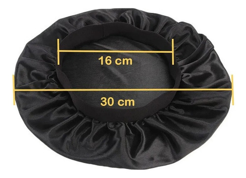 Gorro De Satén De Seda Para Dormir Sombrero Conjunto 2