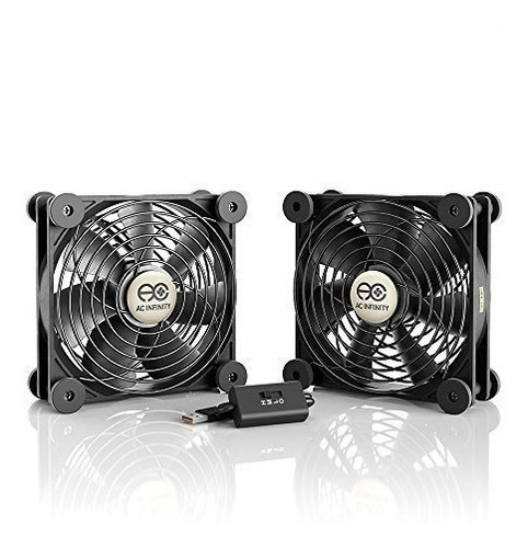 Ventilador Doble Cooler Usb Portatil Multifan S7 120mm