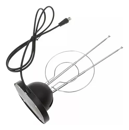 Antena Interior Para Tv Aire Vhf Uhf Televisor Canales De Aire - Ts Home
