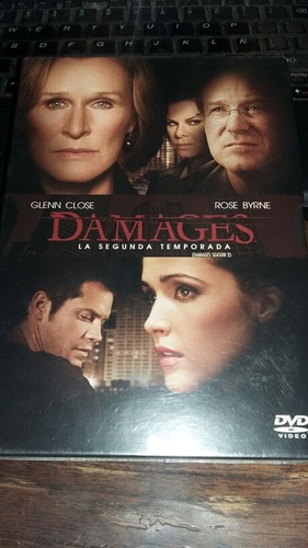 Dvd Original Damages Temporada 2 Completa - Close - Sellada!