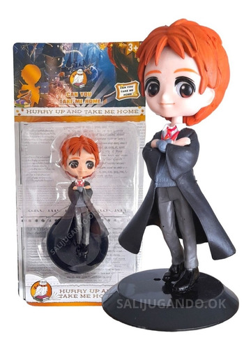 Muñeco Figura Ron Weasley Harry Potter 15cm Con Base X1