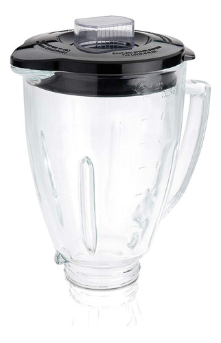 Oster Blstaj-cb Blender 6-cup Glass Jar - Black Lid