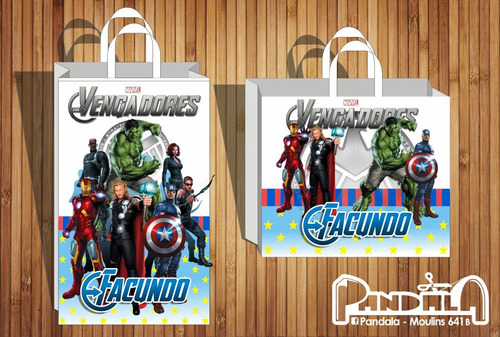 Bolsitas De Sorpresitas Vengadores Avengers Superhéroes X10