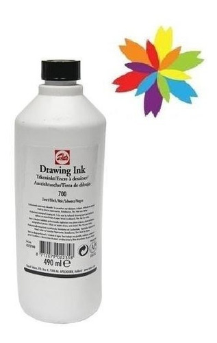 Tinta De Dibujo Drawing Ink Talens 490 Ml Barrio Norte