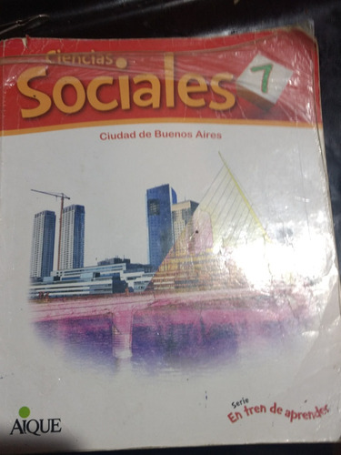 Ciencias Sociales 7, Ciudad De Bs Así Usado