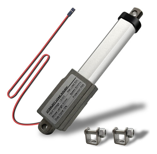 Actuador Lineal Micro Eléctrico 12 V Impermeable Para Bricol