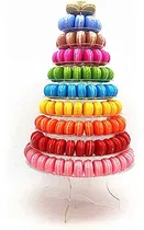 Comprar Bases Para Pasteles Soporte De Torre Macaron Redondo
