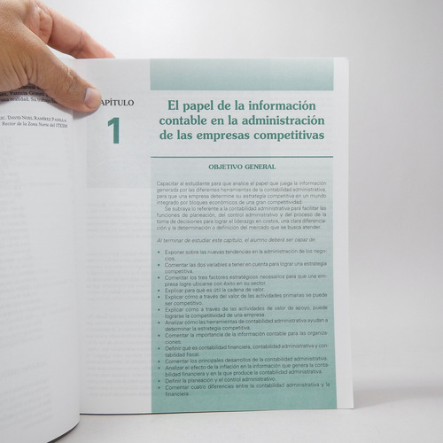 Contabilidad Administrativa David N Ramírez Mc Graw F1