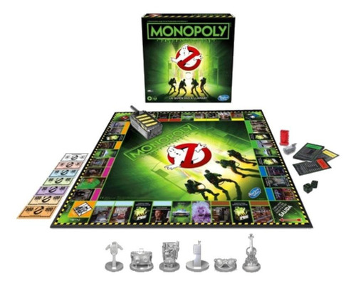 Imagen 2 de 5 de Juego de mesa Monopoly Ghostbusters Hasbro E9479