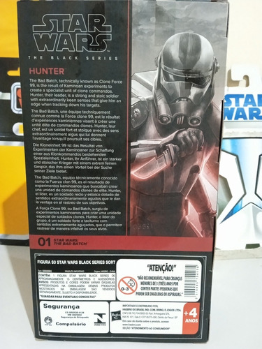 Black Series Star Wars Hunter Bad Batch