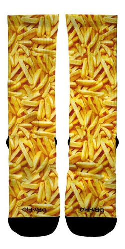 Imagem 2 de 3 de Meia Engraçada - Batata - Cano Alto - Meias Elite