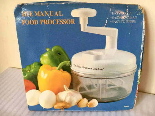 Procesador Manual De Comida Cocina Vegetales Mezclador 591