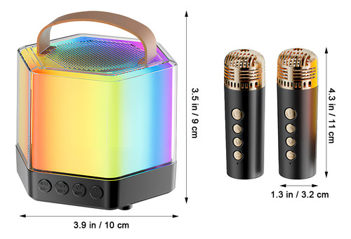 Mini Karaoke Machine Karaoke Altavoz Portátil De Karaoke Con