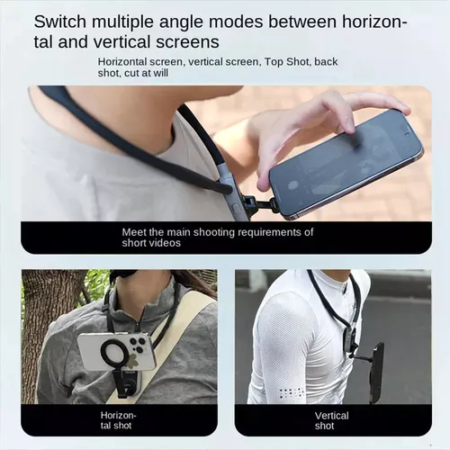 - Soporte Magnético Para El Cuello Para Teléfonos Celulares