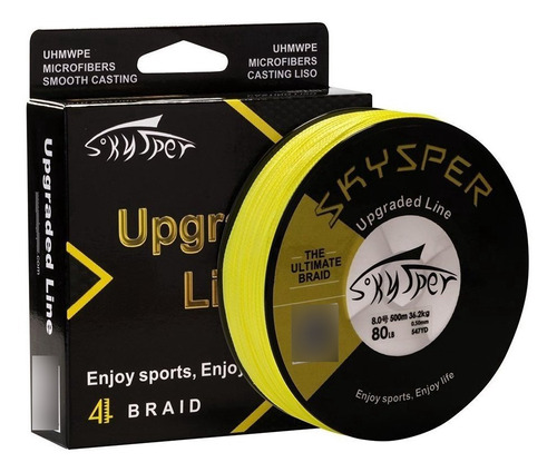 Skysper Fishing Line Yard Superior Mar Pe Lb Hilo Trenzada