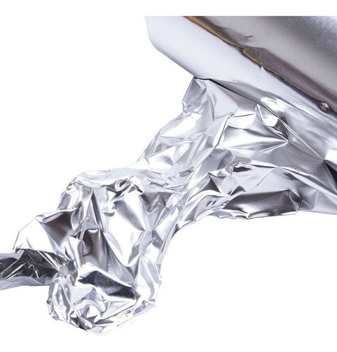 10 Papel Aluminio Para Mechas De 50m Peluquería