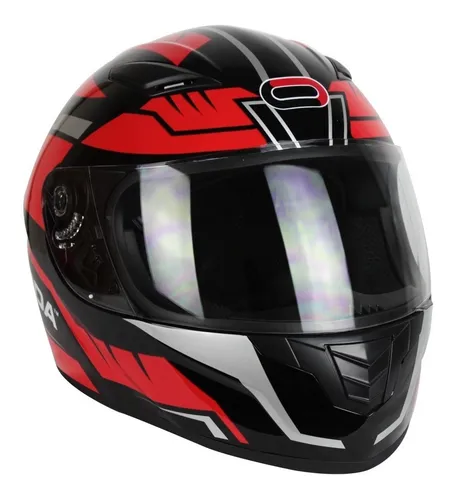 Casco Roda Asteroid Pro Rojo negro Genesis Cerrado Cuotas sin