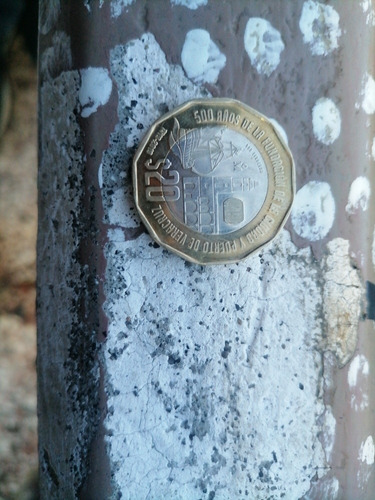 Moneda Conmemorativa De La Fundación Del Puerto De Veracruz 