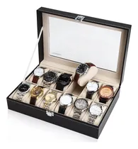 Comprar Organizador De 12 Relojes Cuero Calidad A1