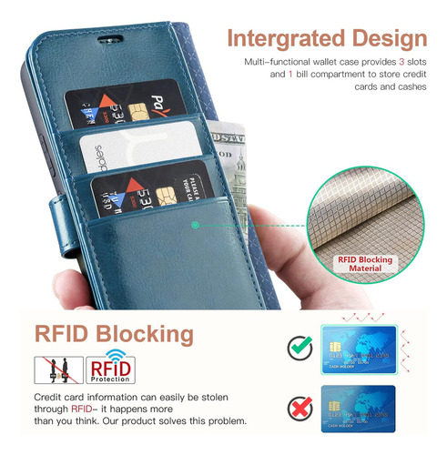 Chh Capa Ocase Compatível Com Galaxy S22 5g, Capa Tipo Carte