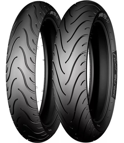 Juego Cubiertas Michelin Pilot Street Para Titan 150/ybr 125