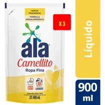 Comprar Jabón Líquido Ropa Fina Ala Camellito Lavado A Mano X 3 Uni