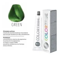 Comprar Tintura Fantasia Color Tribe Bbcos Green 100ml Tono Verde