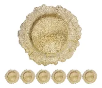 Comprar Platos De Carga Dorados De 13 Pulgadas, Cargadores De Platos