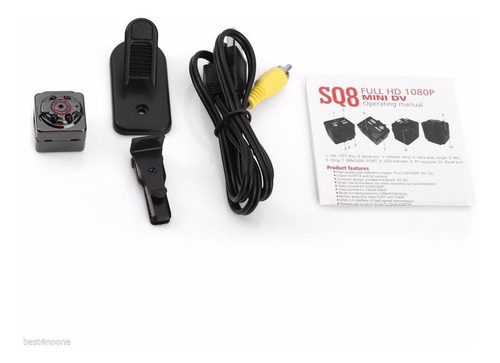 Mini Camara Espia Seguridad Vigilancia Drones Chiquita Sq8