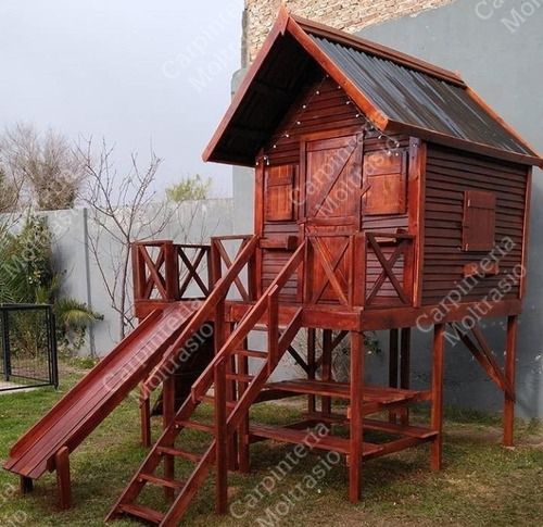 Casa Para Niños En Madera Tipo Sofìa 2. Calidad Premium