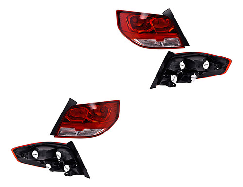 Calaveras Chevrolet Aveo Modelo 2018 - 2019 ( El Par )