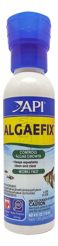 Algicida Api Algaefix 118 ml para acuarios de agua dulce