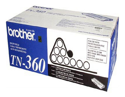 Toner Láser Brother Tn-360. Para Mfc-7340/7345 /7440n / 7840