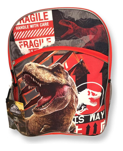 Mochila Jurassic World 16 - Manipular Con Cuidado