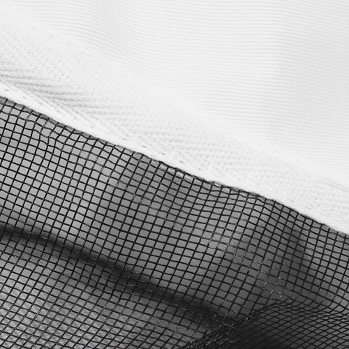 Traje Unisex De Apicultura Con Doble Cremallera Blanco