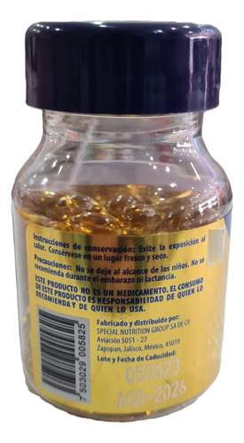 Omega 3, 6, Y 9 C/60 Cápsulas De Gel 700mg Aceite De Linaza