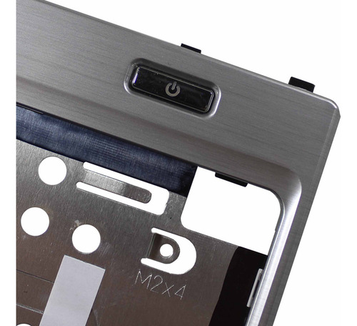 Carcaca Face C Notebook Asus Eee Pc 1201t Prata (11115) Cor Prateado