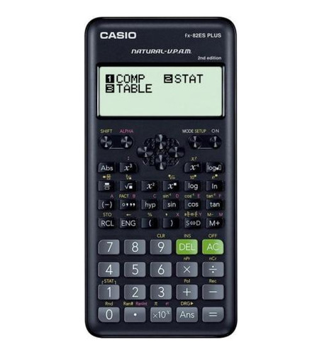 Calculadora Cientifica 252 Funcoes Fx-82es Plus-2 Preta Cas