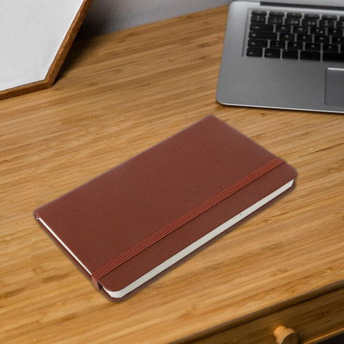 Mini Cuaderno Portátil Con Banda Elástica, Tamaño De Bolsill
