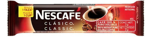 Cafe Soluble Nescafe Clasico Classic Sobre De 2 Gr