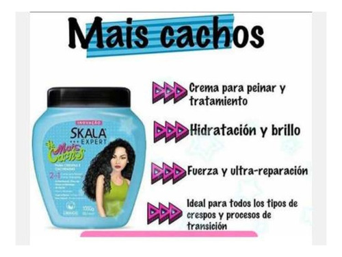 Crema Skala Expert Mais Cachos 2em1