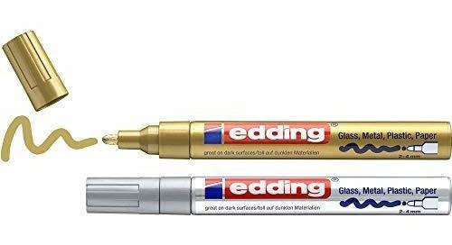 Dibujo, Pluma, Marcador, Pintura, Edding 750 Gloss Paint Mar