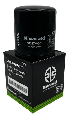 Filtro De Aceite Kawasaki 1400 Concour  Cod 16097-0008 Orig.