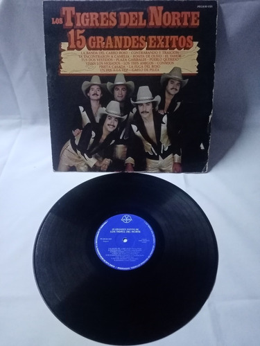 Lp Vinyl, Los Tigres Del Norte, 15 Grandes Exitos 1983 