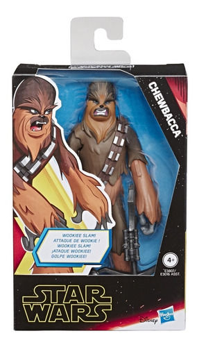 Figuras De Star Wars Galaxy Of Adventures Chewbacca Hasbro