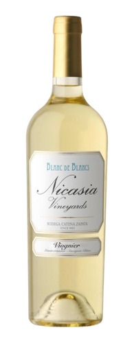 Vino Nicasia Blanc De Blancs Viognier 750ml.