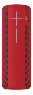 Bocina Ultimate Ears Megaboom portátil con bluetooth waterproof lava red