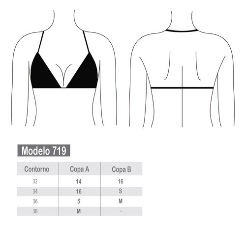 Bikini Triangulo Amarras Animal Print